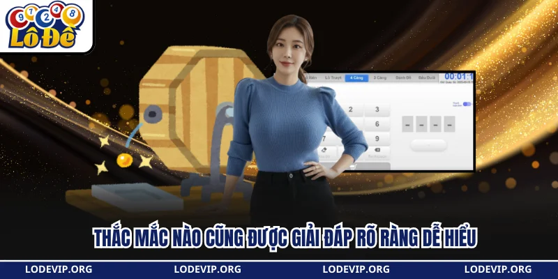 Thắc mắc nào cũng được giải đáp rõ ràng dễ hiểu