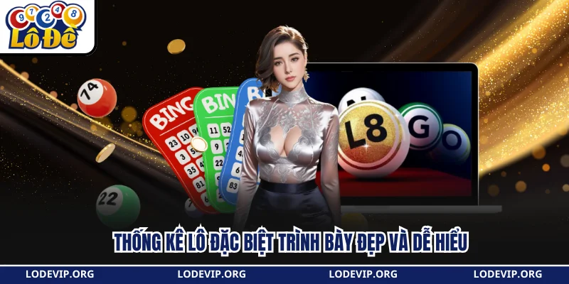 Thống kê lô đặc biệt trình bày đẹp và dễ hiểu
