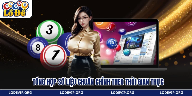 Tổng hợp số liệu chuẩn chỉnh theo thời gian thực